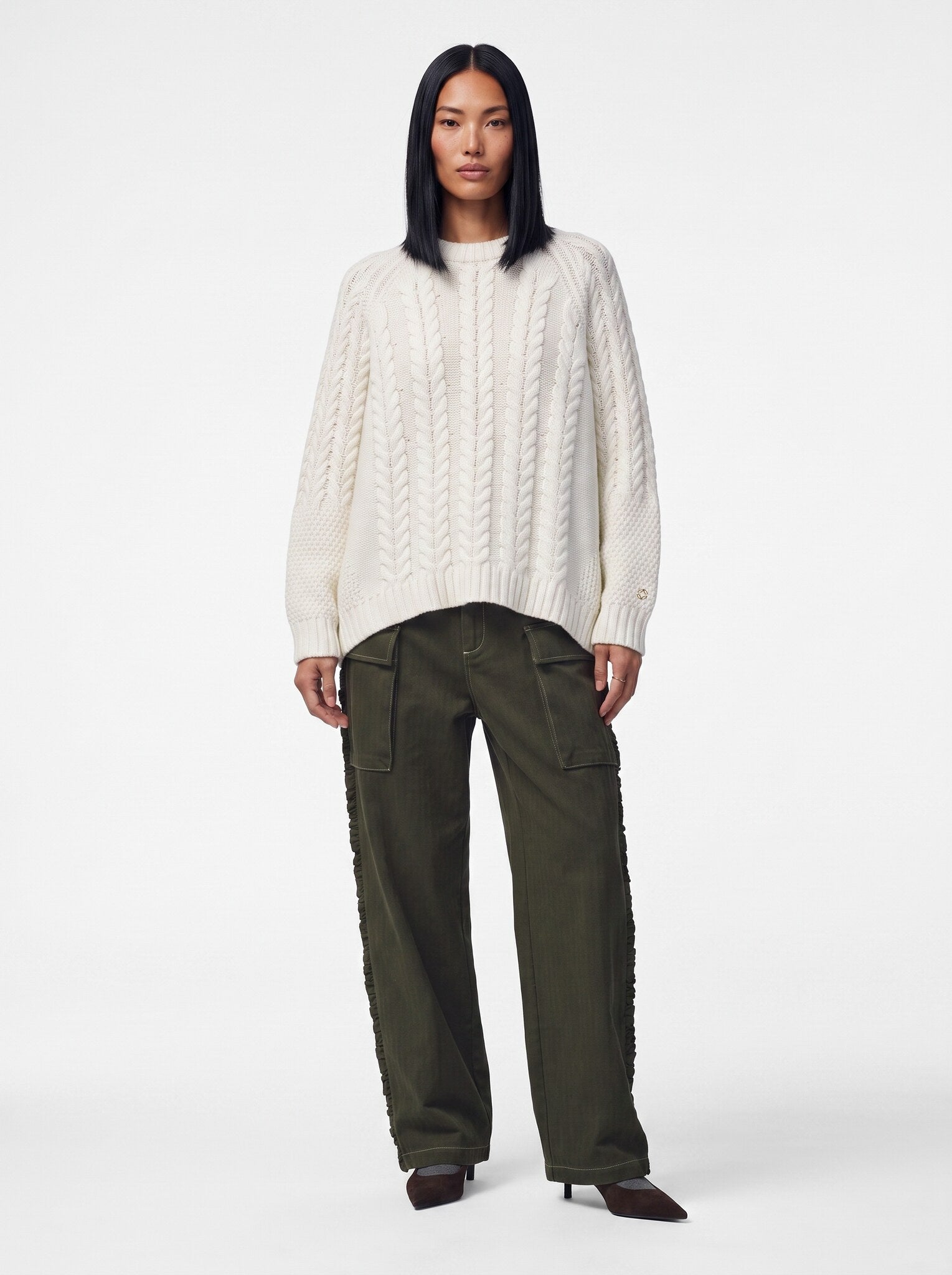 Modelshot / Kombu Green / Detail